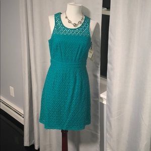 Ali Ro sleeveless eyelet dress size 4
